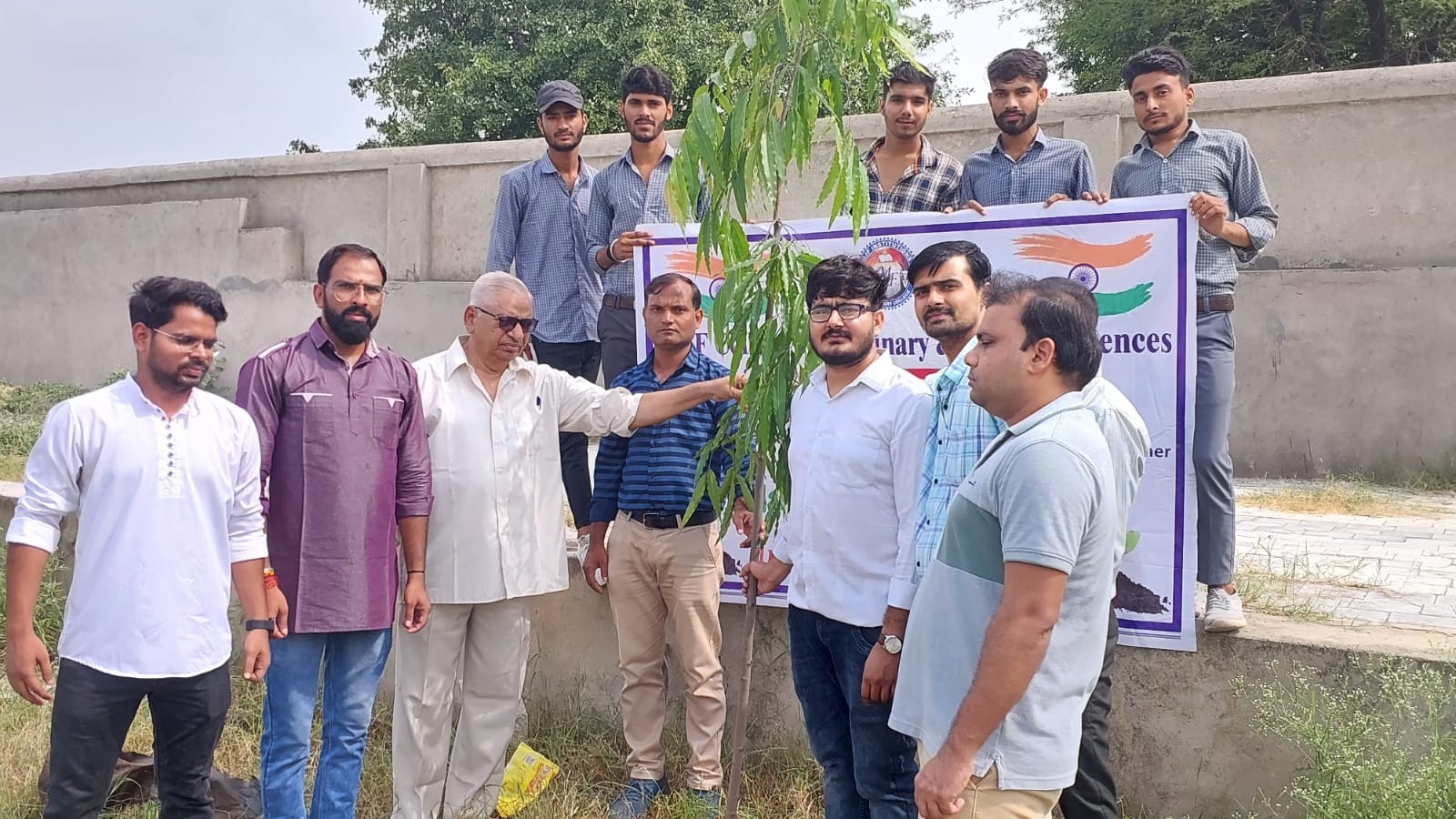 Tree Plantation On AAZADI AMRIT MAHOTSAV ON 77th Indepedence Day